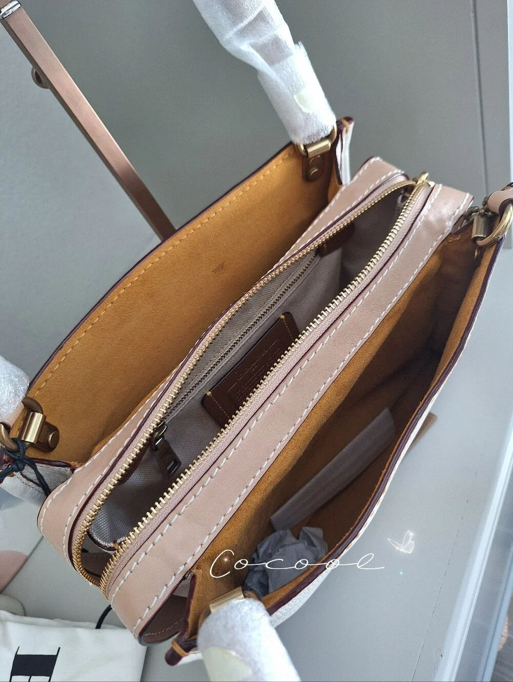 NWT COACH 1941 ROGUE SHOULDER BAG 28484 CHALK RARE